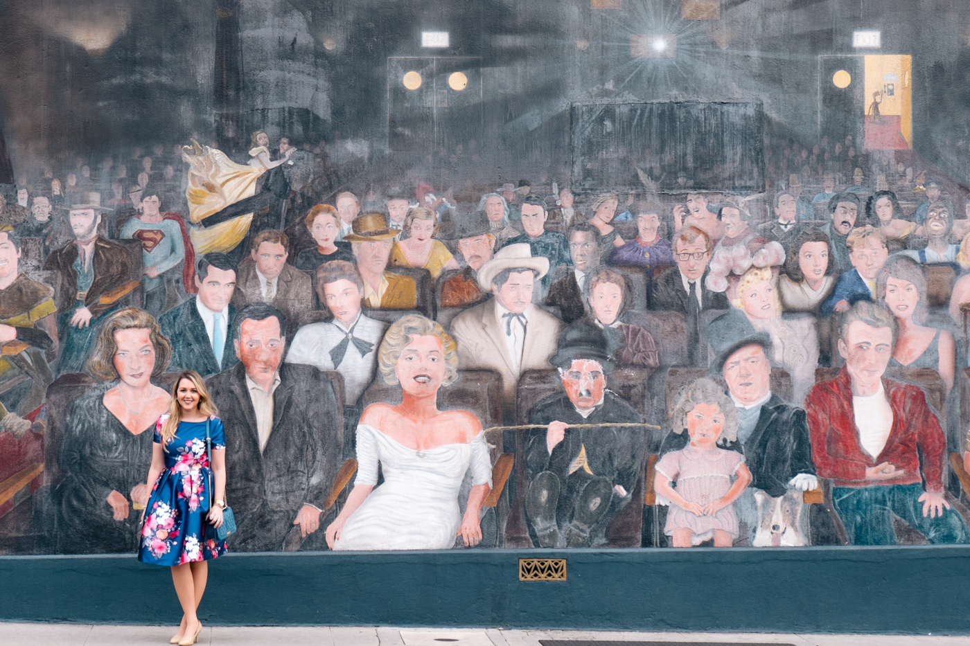 Debora Dahl, lalaland location guide, hollywood, you are the star mural