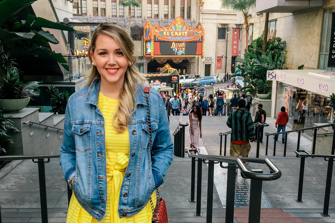 Debora Dahl, Beauty and the Beast at El Capitan in LA