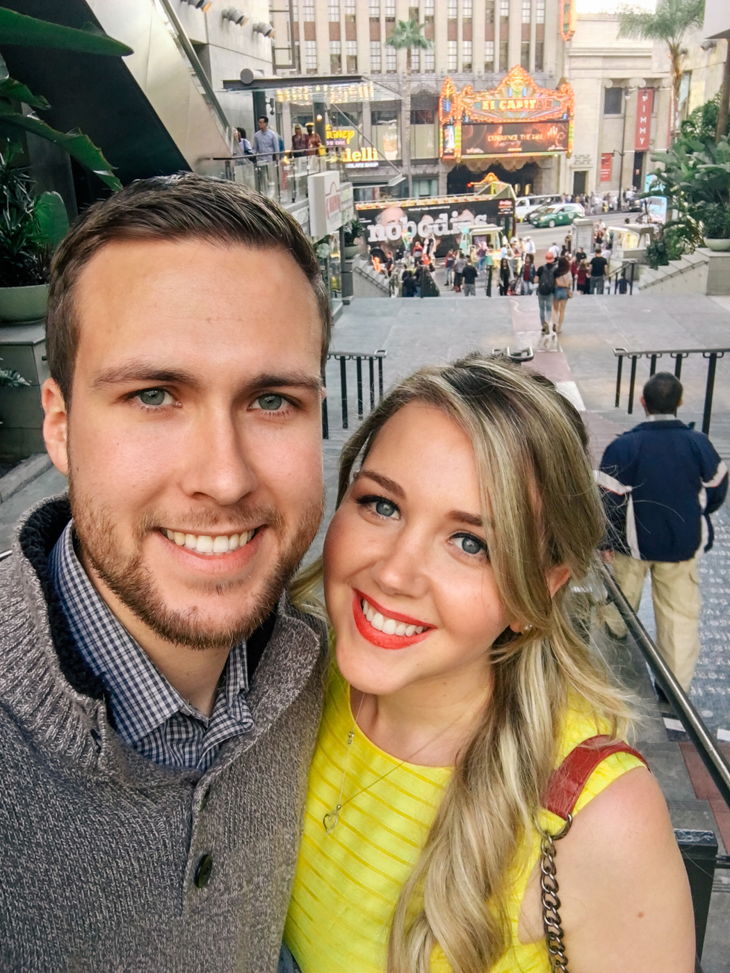 Ben and Debora Dahl, El Capitan, Hollywood