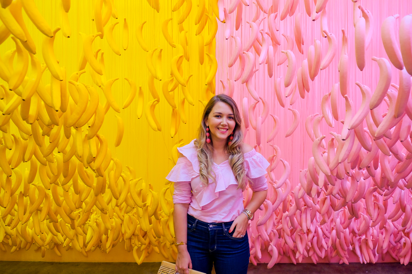 Debora Dahl, Museum of Ice Cream, banana room - LA