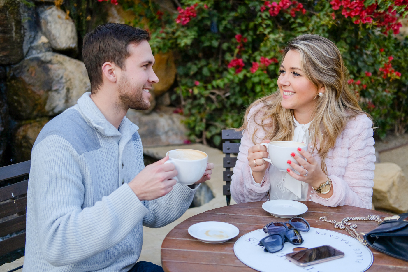 Ben & Debora Dahl - coffee date, valentine's day